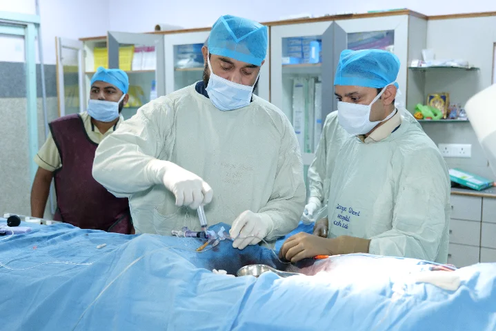 Patient Surgery at Gangasheel Hospital